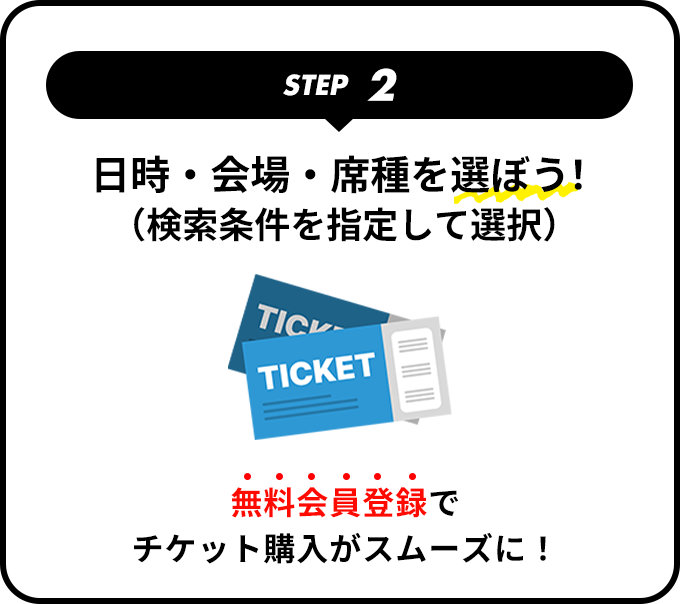 行きたい公演を選ぼう!